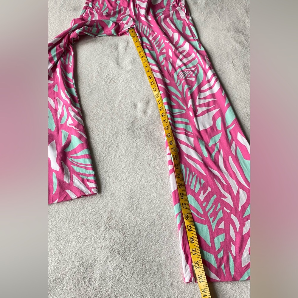 Lilly Pulitzer Georgia May Palazzo Papaya Playa Women’s Sz Small - Picture 11 of 14